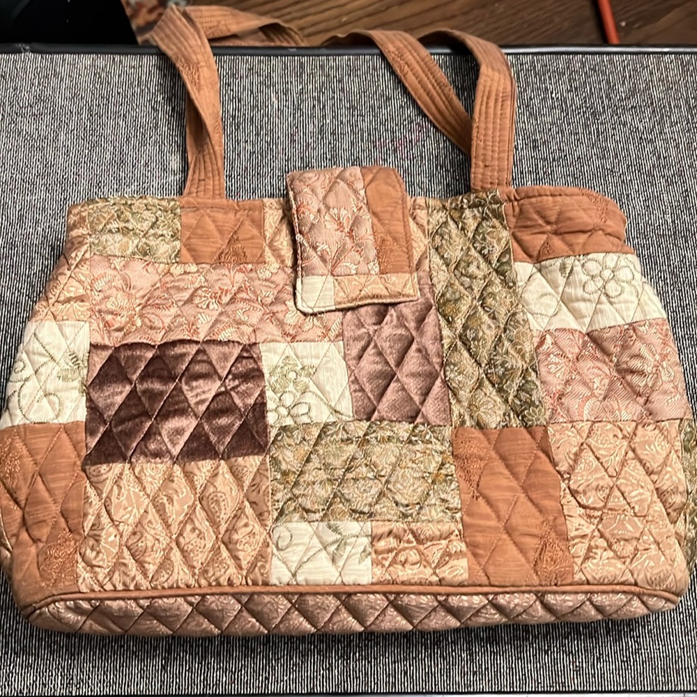 Victorian Heart Quilt Patchwork Shoulder Bag